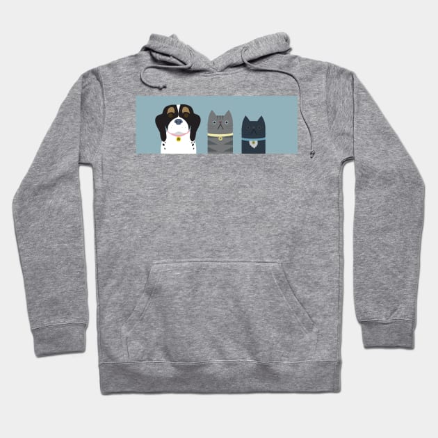 Nilla Pablo and Gideon Hoodie by JCPhillipps